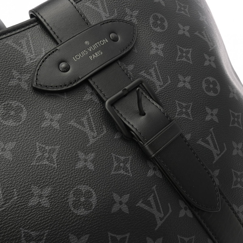 LOUIS VUITTON ルイヴィトン モノグラムエクリプス ソミュール トート 2WAY ブラック M45914 メンズ モノグラムキャンバス トートバッグ Aランク 中古 銀蔵