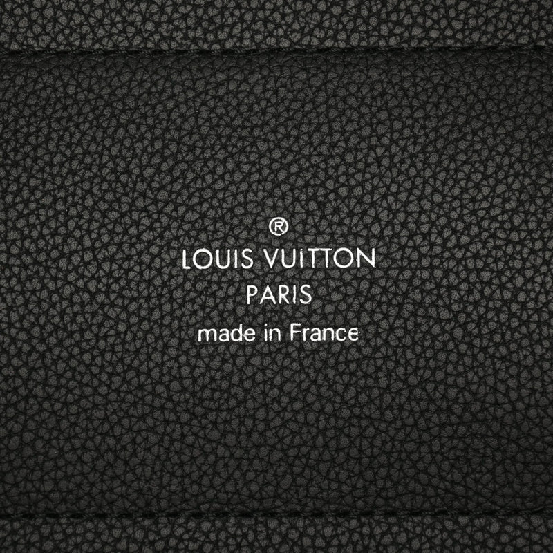 LOUIS VUITTON ルイヴィトン モノグラム ヒナ PM 2WAY ノワール/ブラウン M54350 レディース マヒナレザー ハンドバッグ 新同 中古 銀蔵