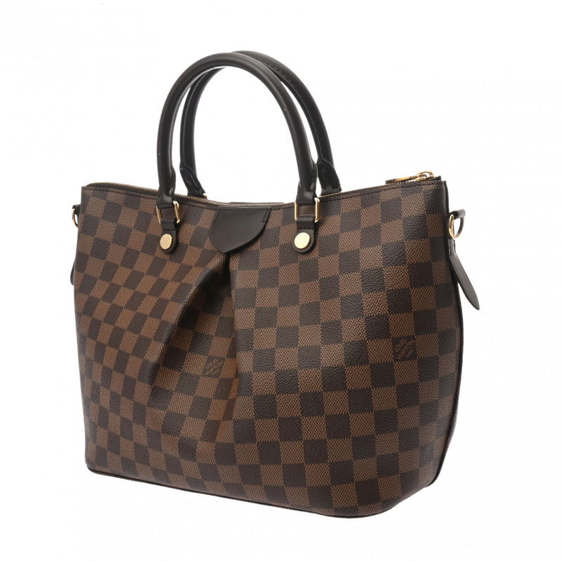 LOUIS VUITTON ルイヴィトン ダミエ シエナ MM ブラウン N41546 レディース ダミエキャンバス ハンドバッグ ABランク 中古 銀蔵