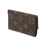 LOUIS VUITTON ルイヴィトン モノグラム ミュルティクレ6 ブラウン M62630 レディース レザー キーケース Aランク 中古 銀蔵