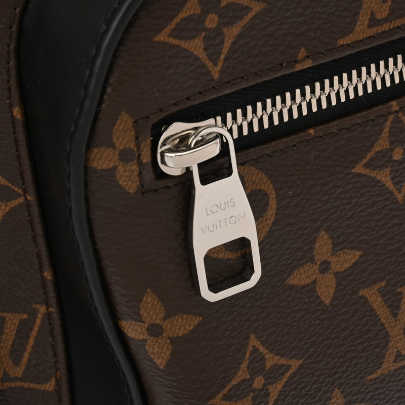 LOUIS VUITTON ルイヴィトン モノグラム マカサー ジョッシュ ブラウン/黒 M41530 メンズ モノグラムキャンバス リュック・デイパック Aランク 中古 銀蔵