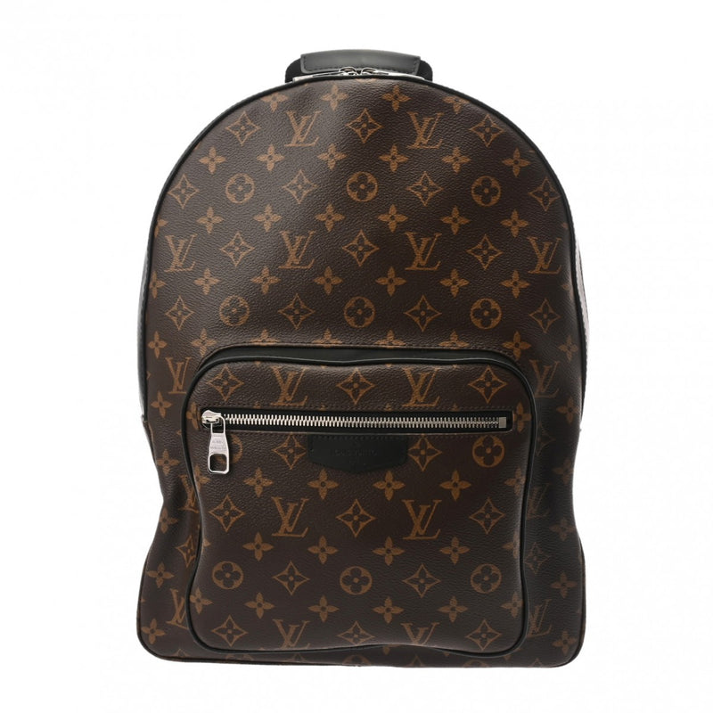 LOUIS VUITTON ルイヴィトン モノグラム マカサー ジョッシュ ブラウン/黒 M41530 メンズ モノグラムキャンバス リュック・デイパック Aランク 中古 銀蔵