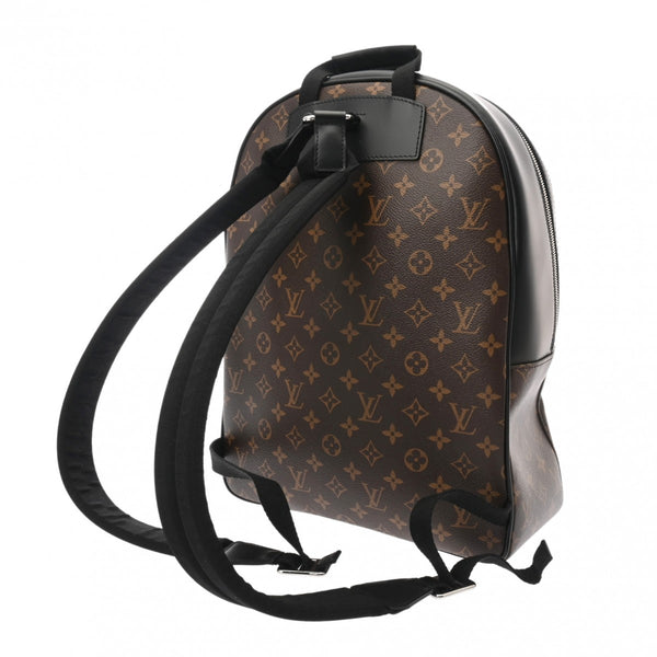 LOUIS VUITTON ルイヴィトン モノグラム マカサー ジョッシュ ブラウン/黒 M41530 メンズ モノグラムキャンバス リュック・デイパック Aランク 中古 銀蔵