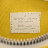 LOUIS VUITTON ルイヴィトン エブリデイLV キーポル XS 2WAY イエロー/ホワイト M80842 ユニセックス レザー ショルダーバッグ 新同 中古 銀蔵