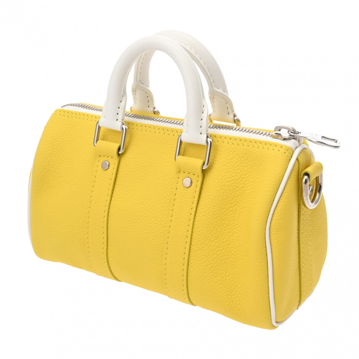 ルイヴィトン エブリデイLV キーポル XS 2WAY イエロー/ホワイト ユニ