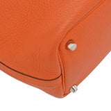 HERMES エルメス ピコタン ロック PM オレンジ □P刻印(2012年頃) レディース トリヨンクレマンス ハンドバッグ Aランク 中古 銀蔵