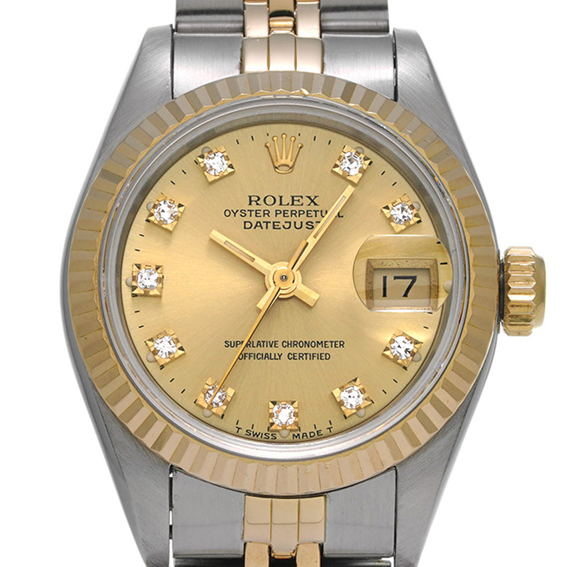 ロレックス デイトジャスト レディース 腕時計 69173G ROLEX 中古  
