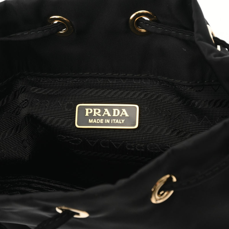 PRADA プラダ Re-Edition 1978 Re-Nylon ミニバッグ ブラック 1BE067 レディース ナイロン レザー ショルダーバッグ Aランク 中古 銀蔵