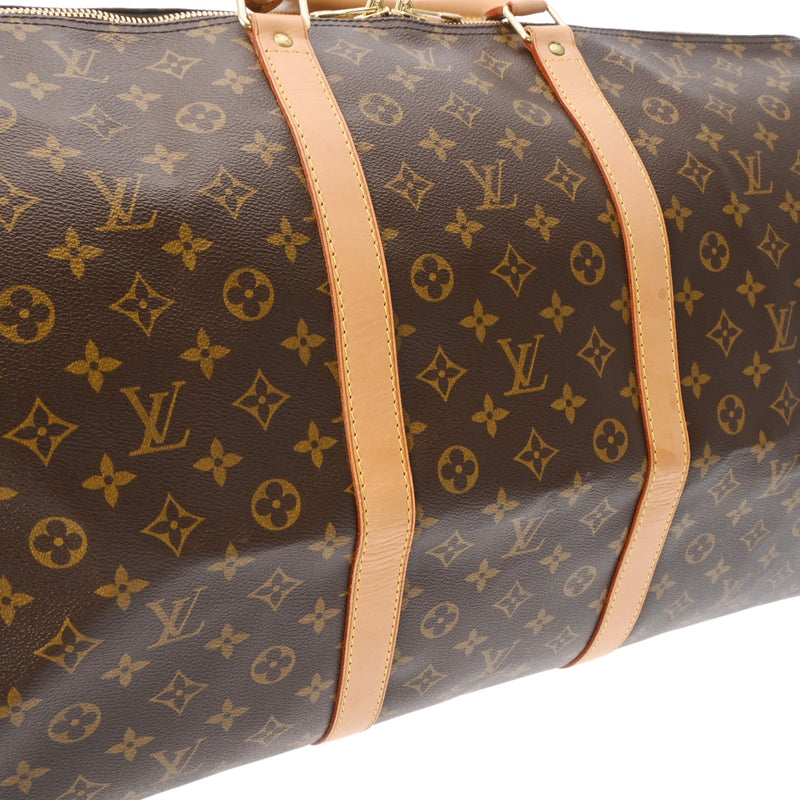 LOUIS VUITTON ルイヴィトン モノグラム キーポル 60 ブラウン M41422 ユニセックス モノグラムキャンバス ボストンバッグ ABランク 中古 銀蔵