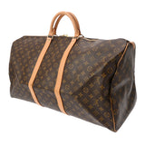 LOUIS VUITTON ルイヴィトン モノグラム キーポル 60 ブラウン M41422 ユニセックス モノグラムキャンバス ボストンバッグ ABランク 中古 銀蔵