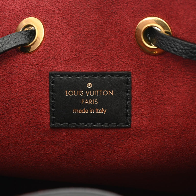 LOUIS VUITTON ルイヴィトン モノグラムアンプラント ネオノエ MM 2WAY ブラック/ベージュ M45497 レディース レザー ショルダーバッグ Aランク 中古 銀蔵