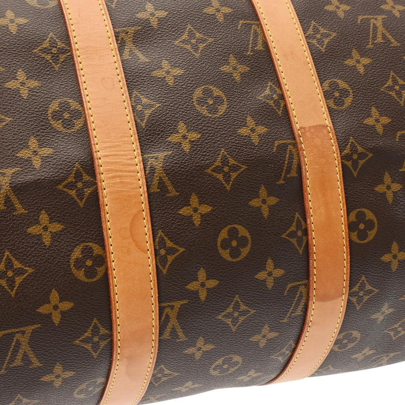 LOUIS VUITTON ルイヴィトン モノグラム キーポル 45 ブラウン M41428 ユニセックス モノグラムキャンバス ボストンバッグ Bランク 中古 銀蔵