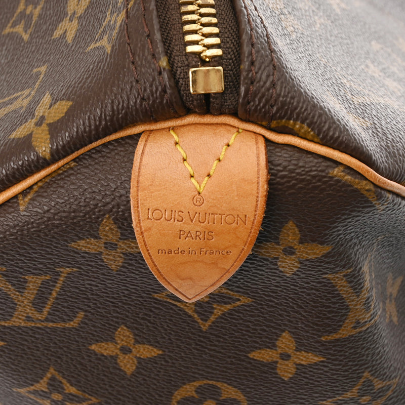 LOUIS VUITTON ルイヴィトン モノグラム キーポル 45 ブラウン M41428 ユニセックス モノグラムキャンバス ボストンバッグ Bランク 中古 銀蔵