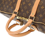 LOUIS VUITTON ルイヴィトン モノグラム キーポル 45 ブラウン M41428 ユニセックス モノグラムキャンバス ボストンバッグ Bランク 中古 銀蔵