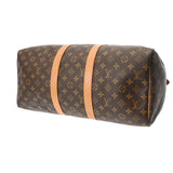 LOUIS VUITTON ルイヴィトン モノグラム キーポル 45 ブラウン M41428 ユニセックス モノグラムキャンバス ボストンバッグ Bランク 中古 銀蔵