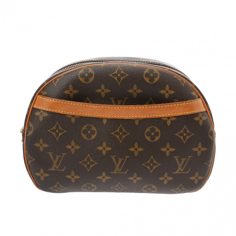 LOUIS VUITTON ルイヴィトン モノグラム ブロワ ブラウン M51221 レディース モノグラムキャンバス ショルダーバッグ Bランク 中古 銀蔵