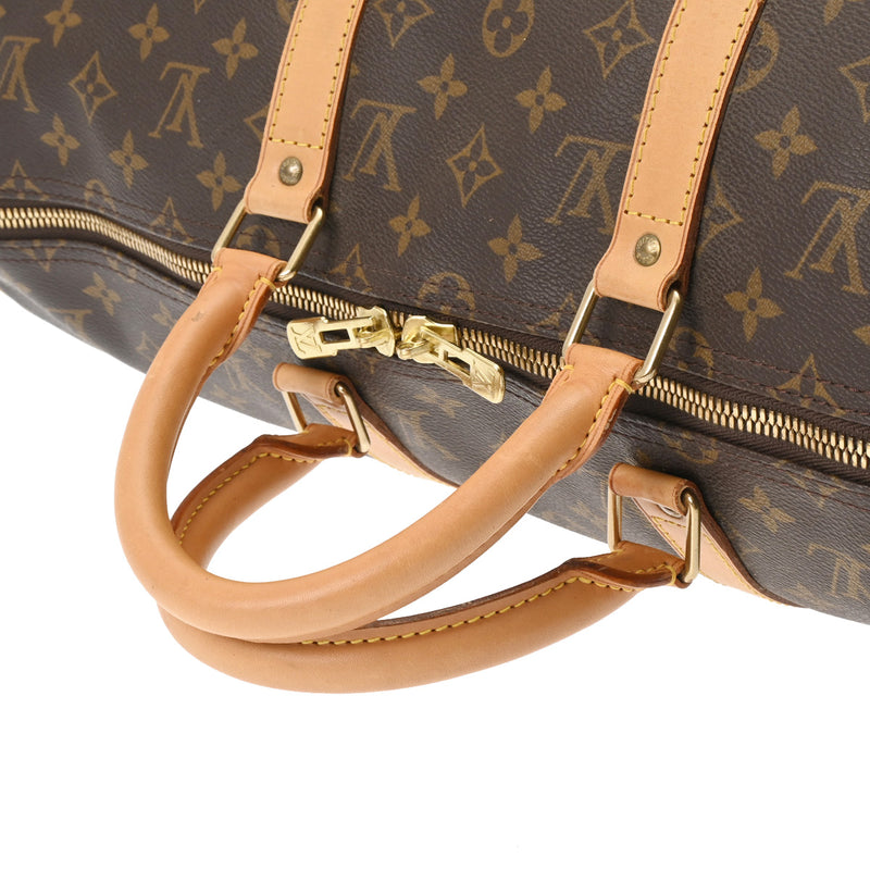 LOUIS VUITTON ルイヴィトン モノグラム キーポル 50 ブラウン M41426 ユニセックス モノグラムキャンバス ボストンバッグ Bランク 中古 銀蔵