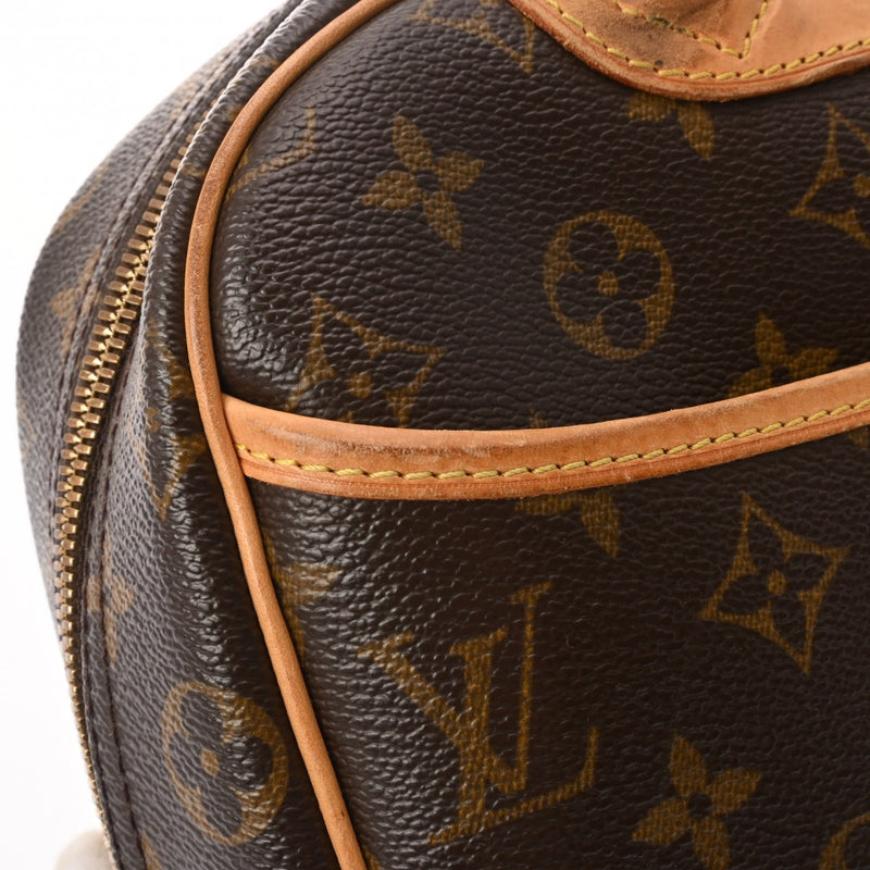 LOUIS VUITTON ルイヴィトン モノグラム トゥルービル ブラウン M42228 レディース モノグラムキャンバス ハンドバッグ Bランク 中古 銀蔵