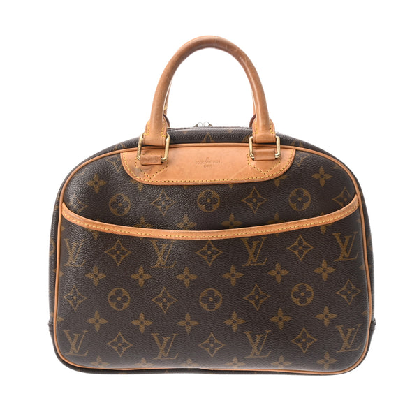 LOUIS VUITTON ルイヴィトン モノグラム トゥルービル ブラウン M42228 レディース モノグラムキャンバス ハンドバッグ Bランク 中古 銀蔵