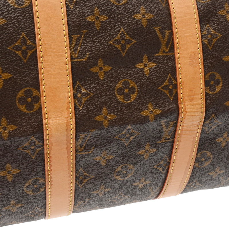 LOUIS VUITTON ルイヴィトン モノグラム キーポル 45 ブラウン M41428 ユニセックス モノグラムキャンバス ボストンバッグ Bランク 中古 銀蔵