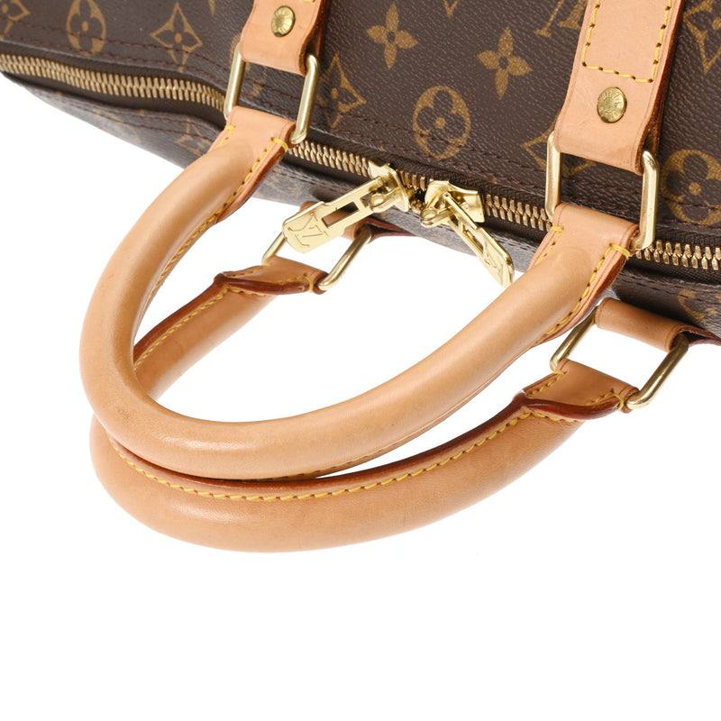 LOUIS VUITTON ルイヴィトン モノグラム キーポル 45 ブラウン M41428 ユニセックス モノグラムキャンバス ボストンバッグ Bランク 中古 銀蔵