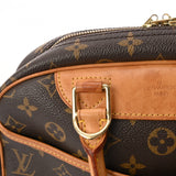 LOUIS VUITTON ルイヴィトン モノグラム トゥルービル ブラウン M42228 レディース モノグラムキャンバス ハンドバッグ Bランク 中古 銀蔵