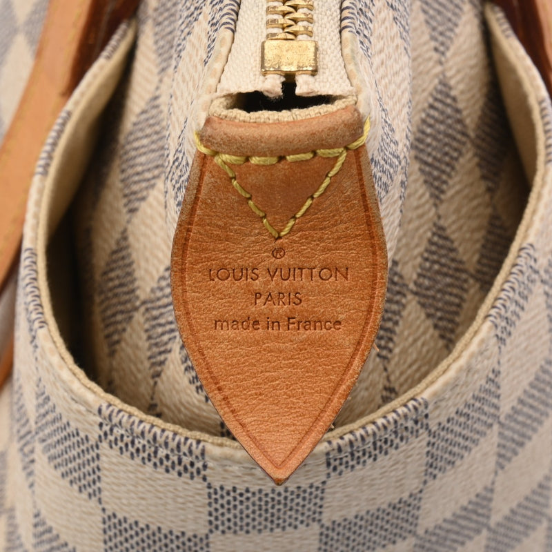 LOUIS VUITTON ルイヴィトン ダミエアズール トータリー PM ホワイト N51261 レディース ダミエアズールキャンバス トートバッグ Bランク 中古 銀蔵