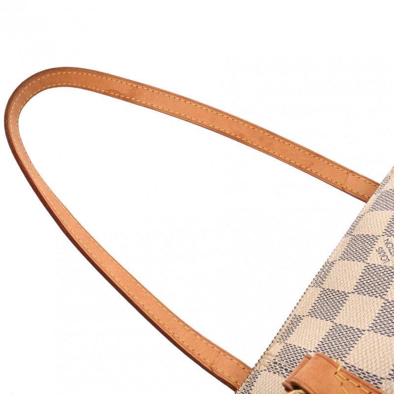 LOUIS VUITTON ルイヴィトン ダミエアズール トータリー PM ホワイト N51261 レディース ダミエアズールキャンバス トートバッグ Bランク 中古 銀蔵