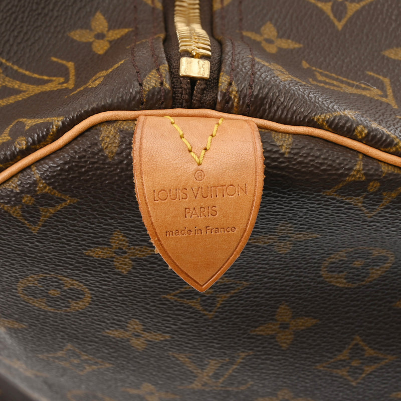 LOUIS VUITTON ルイヴィトン モノグラム キーポル 55 ブラウン M41424 ユニセックス モノグラムキャンバス ボストンバッグ Bランク 中古 銀蔵