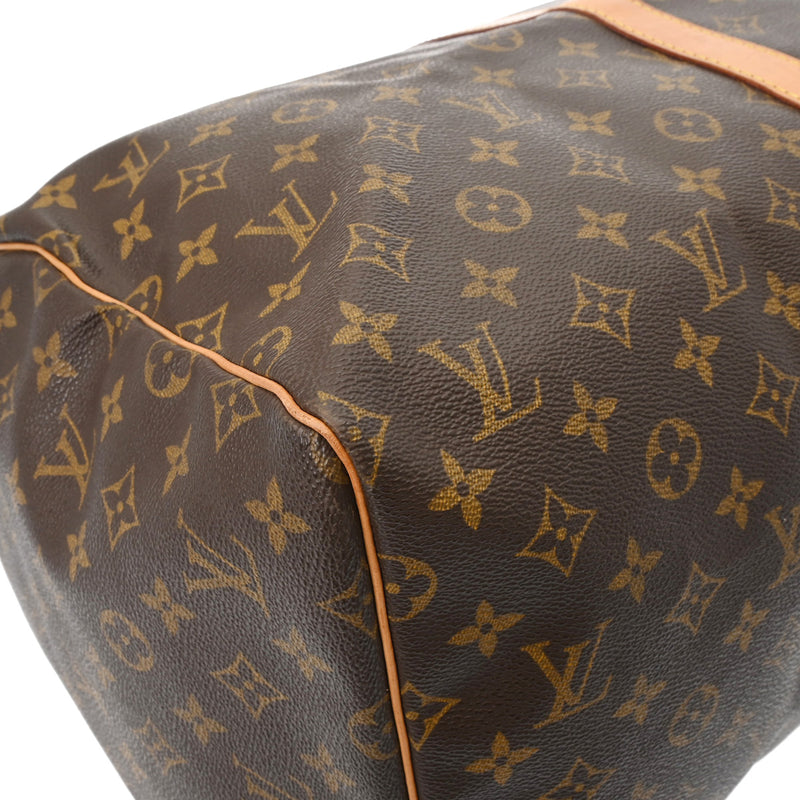 LOUIS VUITTON ルイヴィトン モノグラム キーポル 55 ブラウン M41424 ユニセックス モノグラムキャンバス ボストンバッグ Bランク 中古 銀蔵