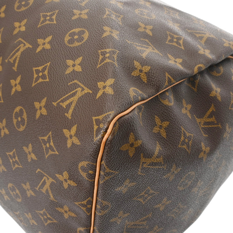 LOUIS VUITTON ルイヴィトン モノグラム キーポル 55 ブラウン M41424 ユニセックス モノグラムキャンバス ボストンバッグ Bランク 中古 銀蔵