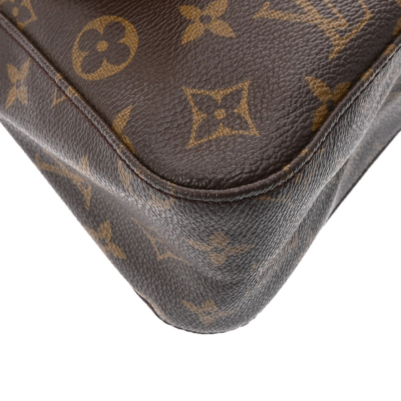 LOUIS VUITTON ルイヴィトン モノグラム ミニ ルーピング ブラウン M51147 レディース モノグラムキャンバス セミショルダーバッグ Bランク 中古 銀蔵