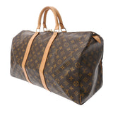 LOUIS VUITTON ルイヴィトン モノグラム キーポル 50 ブラウン M41426 ユニセックス モノグラムキャンバス ボストンバッグ Bランク 中古 銀蔵