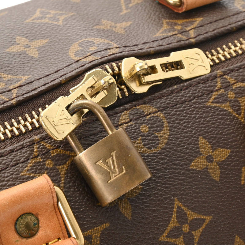 LOUIS VUITTON ルイヴィトン モノグラム キーポル 45 ブラウン M41428 ユニセックス モノグラムキャンバス ボストンバッグ Bランク 中古 銀蔵