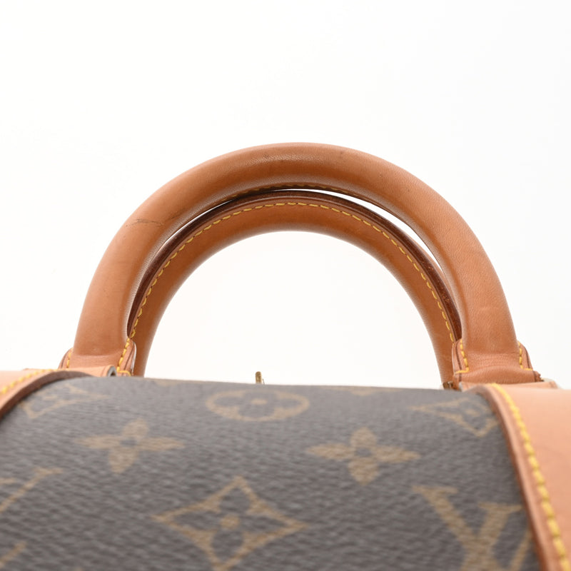 LOUIS VUITTON ルイヴィトン モノグラム キーポル 45 ブラウン M41428 ユニセックス モノグラムキャンバス ボストンバッグ Bランク 中古 銀蔵