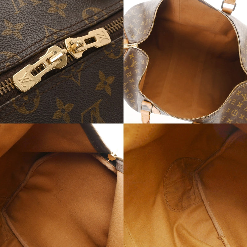 LOUIS VUITTON ルイヴィトン モノグラム キーポル 55  ブラウン M41424 ユニセックス モノグラムキャンバス ボストンバッグ Cランク 中古 銀蔵