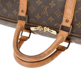 LOUIS VUITTON ルイヴィトン モノグラム キーポル 55  ブラウン M41424 ユニセックス モノグラムキャンバス ボストンバッグ Cランク 中古 銀蔵