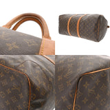 LOUIS VUITTON ルイヴィトン モノグラム キーポル 55  ブラウン M41424 ユニセックス モノグラムキャンバス ボストンバッグ Cランク 中古 銀蔵