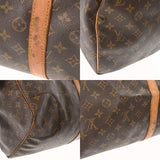 LOUIS VUITTON ルイヴィトン モノグラム キーポル 55  ブラウン M41424 ユニセックス モノグラムキャンバス ボストンバッグ Cランク 中古 銀蔵