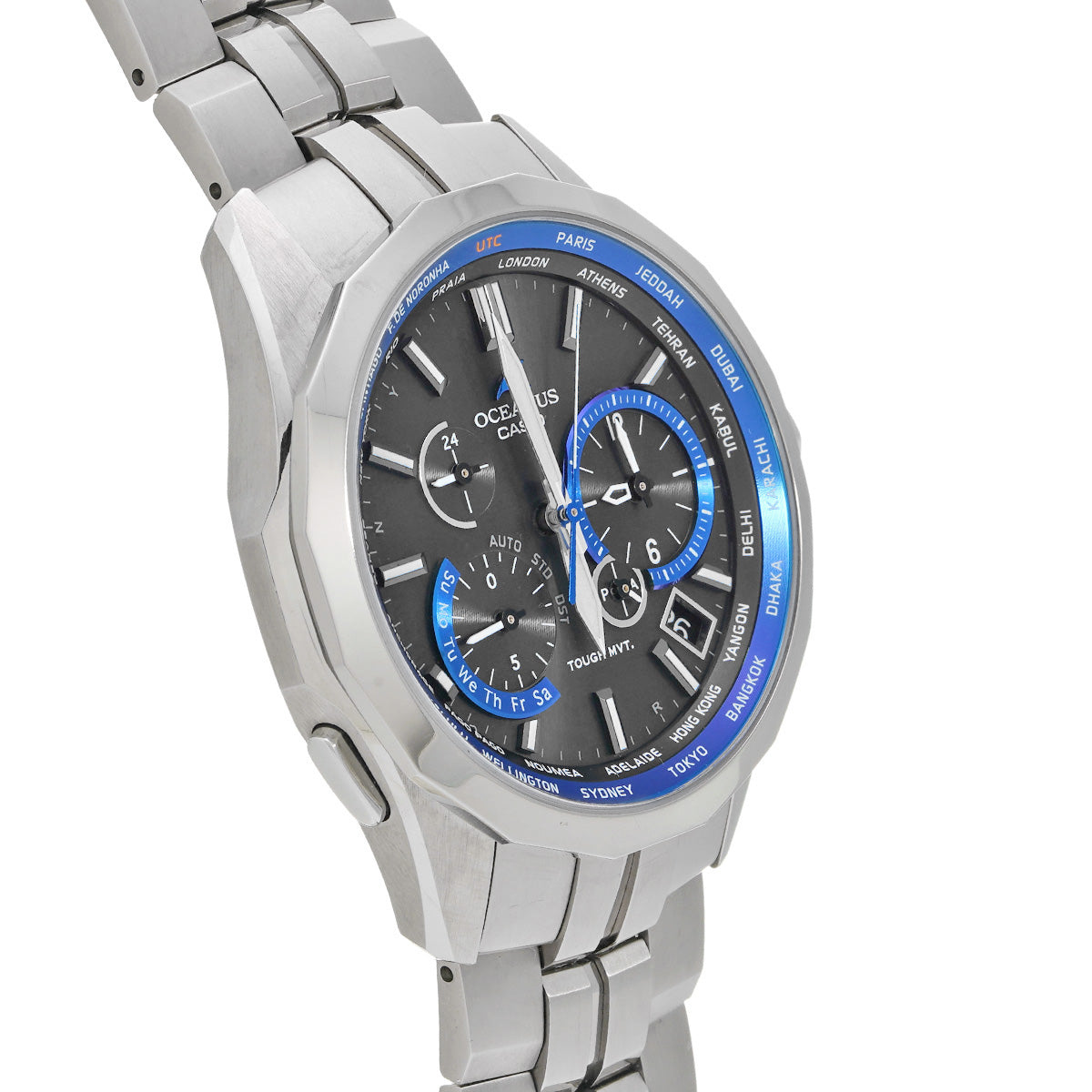 カシオオシアナス メンズ 腕時計 OCW-S2400-1AJF CASIO 中古 – 銀蔵