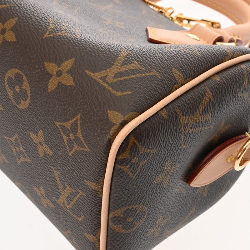 LOUIS VUITTON ルイヴィトン モノグラム スピーディバンドリエール 20 ブラウン M46222 レディース モノグラムキャンバス ハンドバッグ 未使用 銀蔵