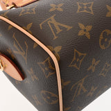 LOUIS VUITTON ルイヴィトン モノグラム スピーディバンドリエール 20 ブラウン M46222 レディース モノグラムキャンバス ハンドバッグ 未使用 銀蔵