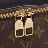 LOUIS VUITTON ルイヴィトン モノグラム フラワージップトート MM ブラウン/ブラック M44347 レディース モノグラムキャンバス 2WAYバッグ Aランク 中古 銀蔵