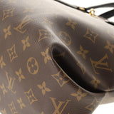 LOUIS VUITTON ルイヴィトン モノグラム フラワージップトート MM ブラウン/ブラック M44347 レディース モノグラムキャンバス 2WAYバッグ Aランク 中古 銀蔵