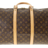 LOUIS VUITTON ルイヴィトン モノグラム キーポル バンドリエール 55 ブラウン M41414 ユニセックス モノグラムキャンバス ボストンバッグ ABランク 中古 銀蔵