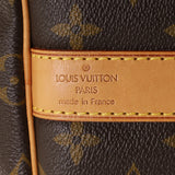 LOUIS VUITTON ルイヴィトン モノグラム キーポル バンドリエール 55 ブラウン M41414 ユニセックス モノグラムキャンバス ボストンバッグ ABランク 中古 銀蔵