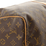 LOUIS VUITTON ルイヴィトン モノグラム キーポル バンドリエール 55 ブラウン M41414 ユニセックス モノグラムキャンバス ボストンバッグ ABランク 中古 銀蔵