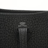 HERMES エルメス エヴリン TPM ブラック W刻印(2024年頃) レディース トリヨンクレマンス ショルダーバッグ 未使用 銀蔵