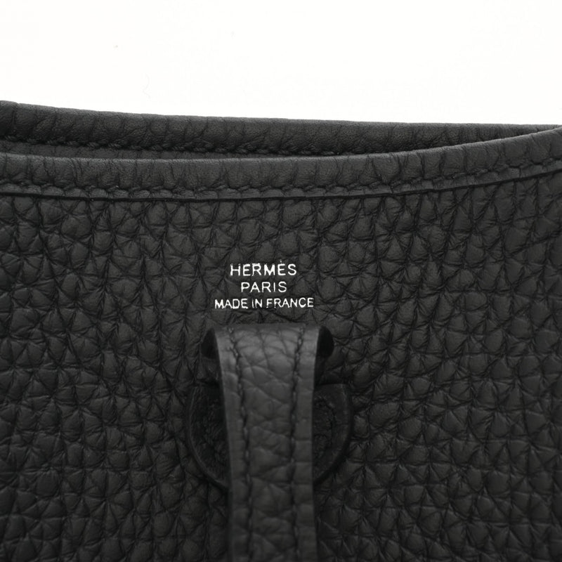 HERMES エルメス エヴリン TPM ブラック W刻印(2024年頃) レディース トリヨンクレマンス ショルダーバッグ 未使用 銀蔵