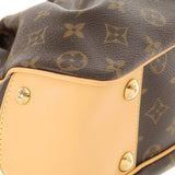 LOUIS VUITTON ルイヴィトン モノグラム ボエシ PM ブラウン M45715 レディース モノグラムキャンバス ハンドバッグ Aランク 中古 銀蔵